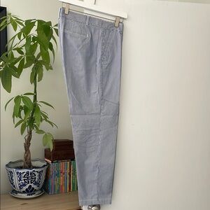 Talbots ~ Seersucker Cotton Pants